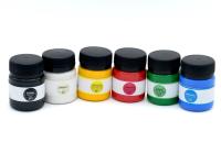 Краска минеральная для портретов (6 цветов, 50 мл)